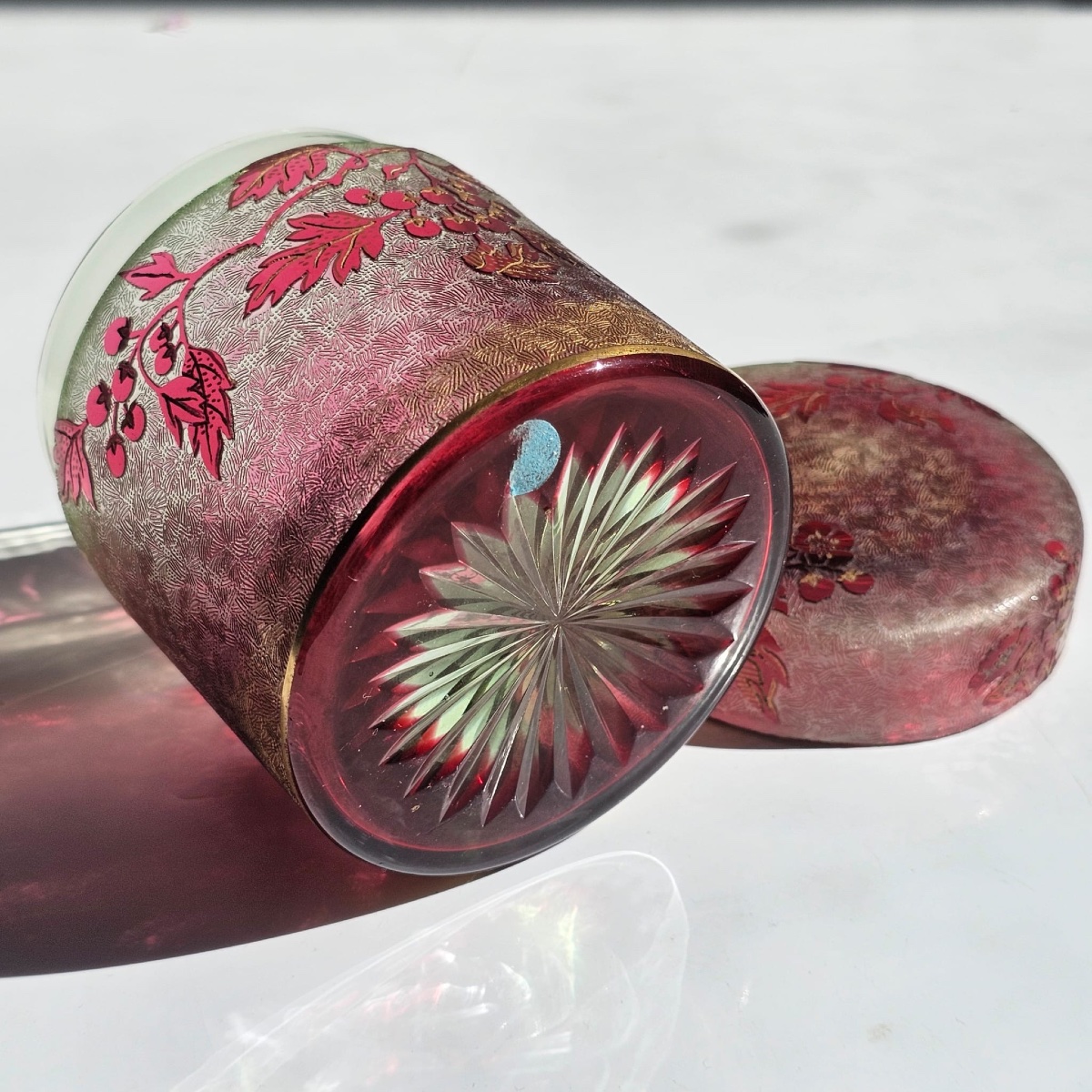 Baccarat Candy Box, Acid-etched-photo-2