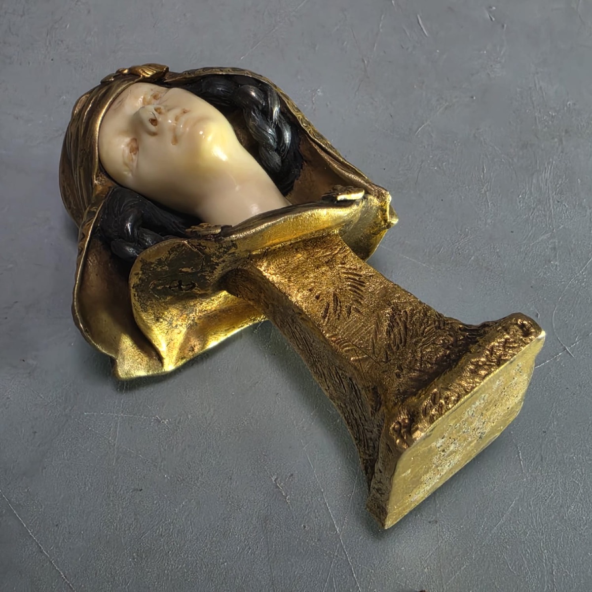 Louis-Ernest Barrias, Buste de la Jeune fille de Bou-Sâada-photo-4