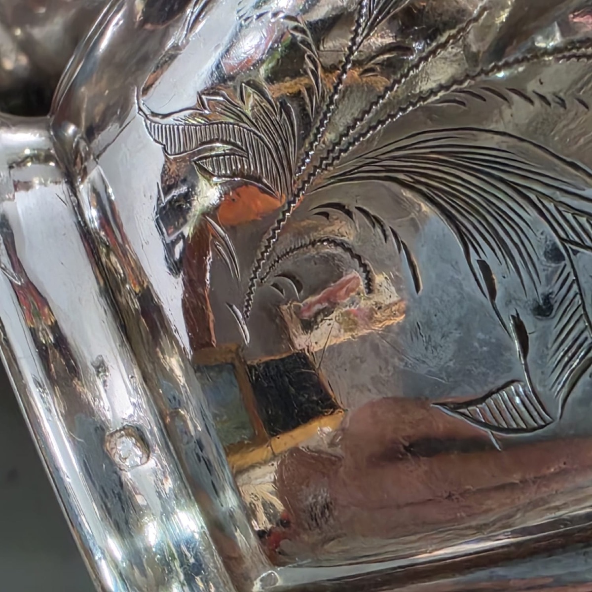 Solid Silver Tea Or Hot Chocolate Cup - Fizaine Silversmith-photo-3