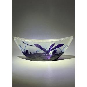 émile Gallé – Cup With Dragonfly Design