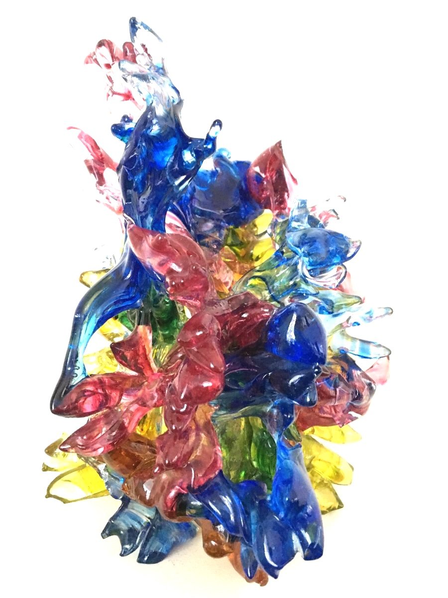 Murano Glass Sculpture, 20th C.-photo-3