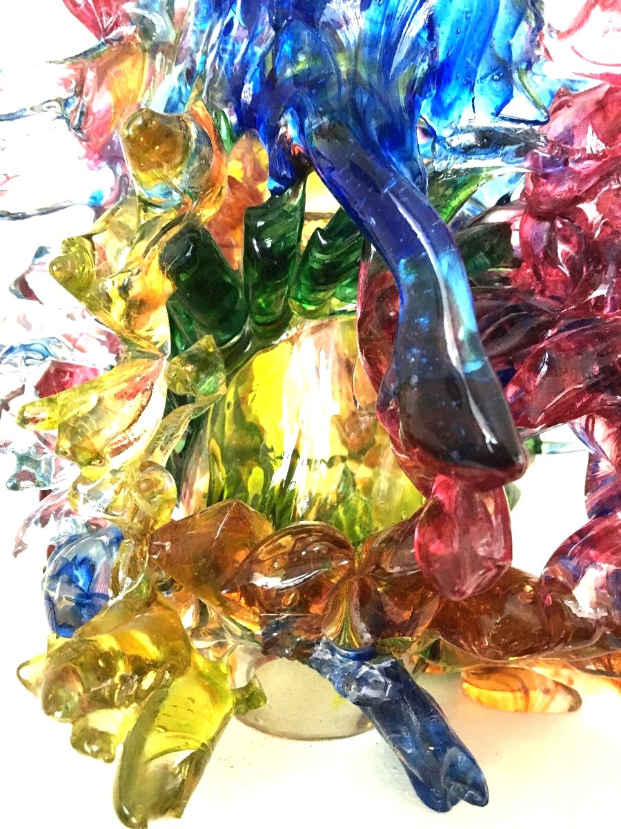Murano Glass Sculpture, 20th C.-photo-4