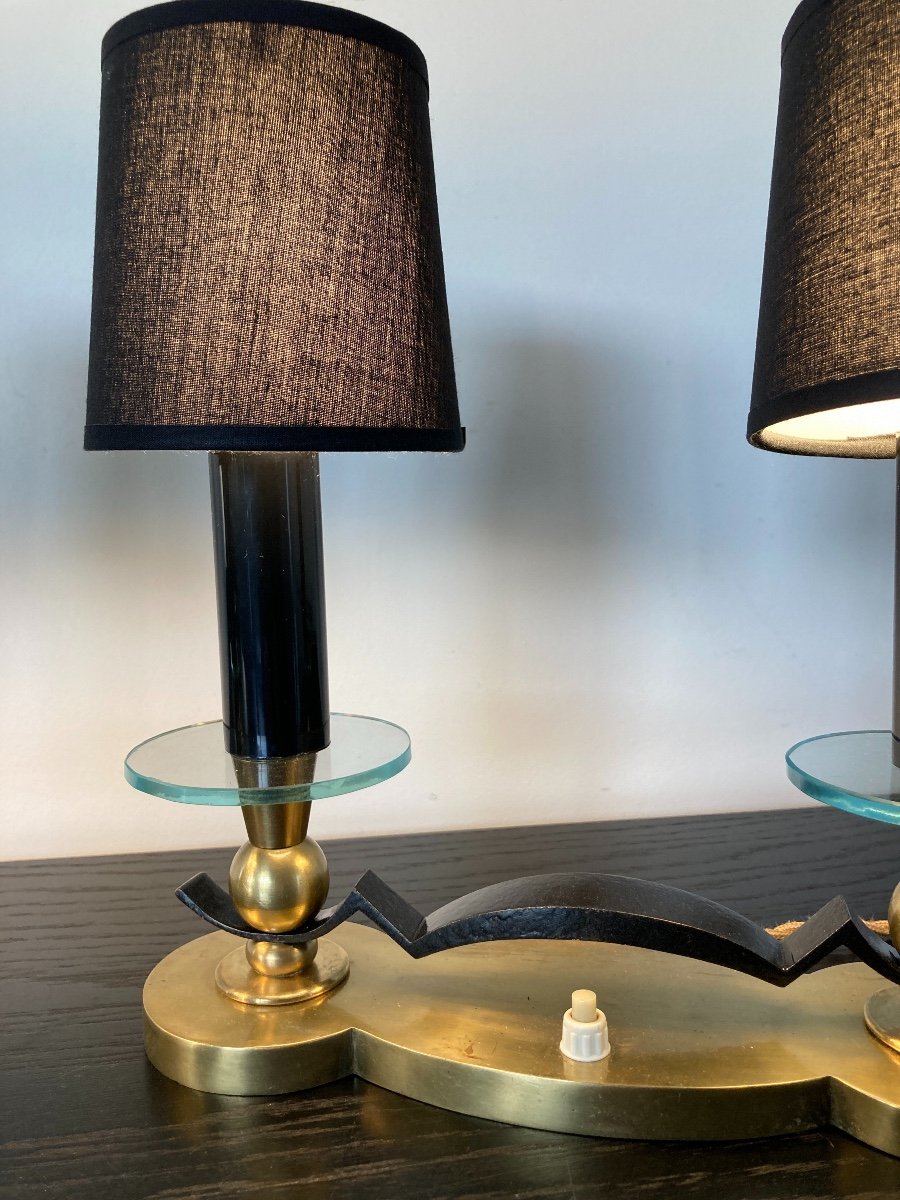 Paire de lampes de table, de style Art Deco.-photo-6