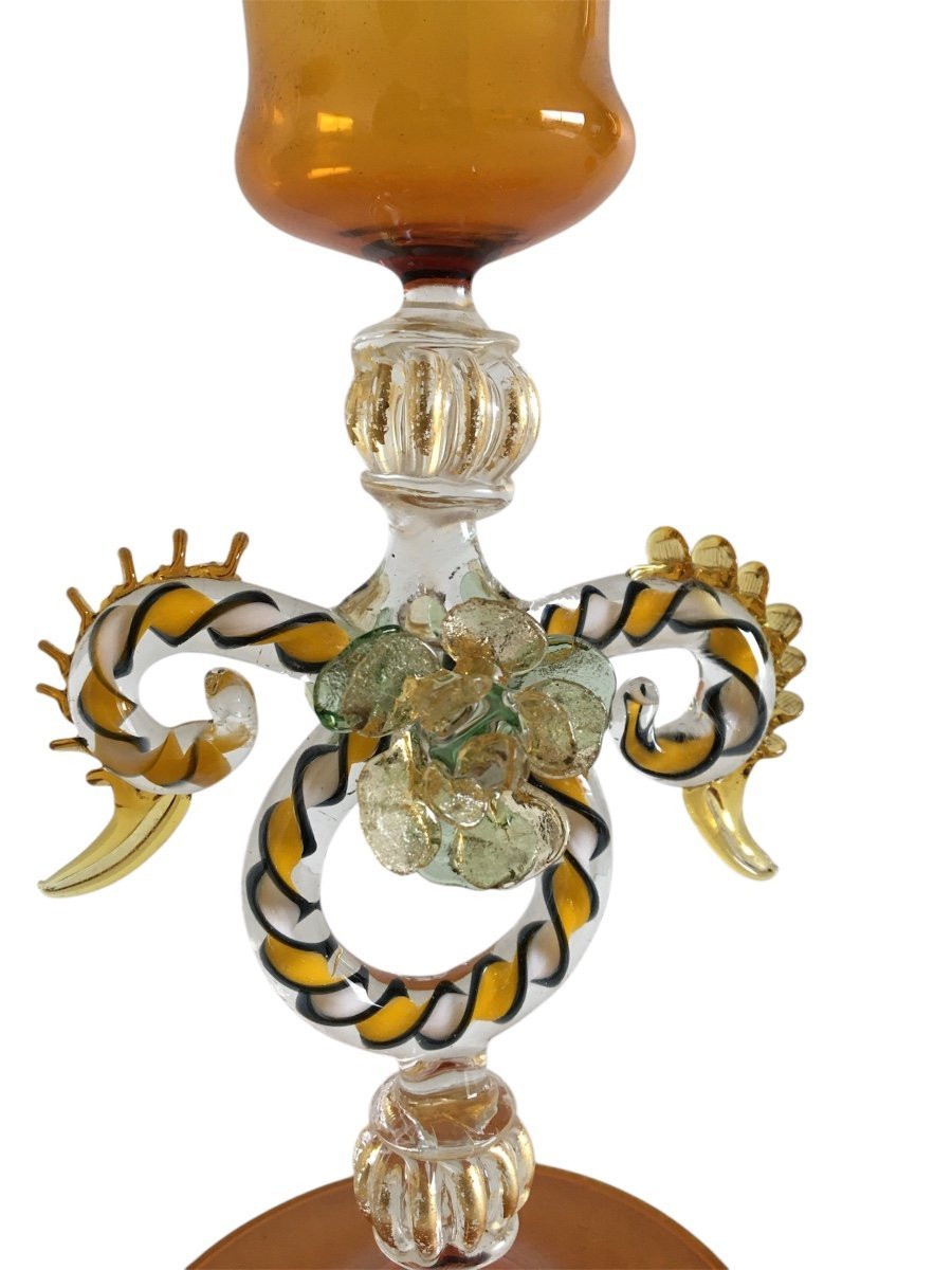 Verres de Murano, Suite de 4, Venise Vers 1970-photo-8
