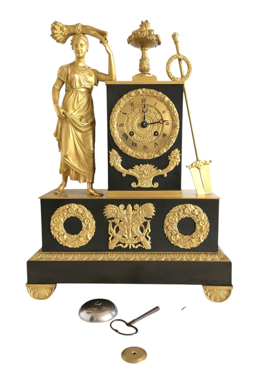 19th Century Restoration Period Clock-photo-2