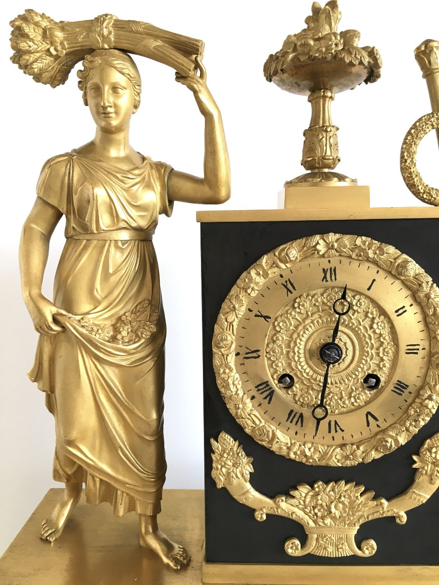 19th Century Restoration Period Clock-photo-3