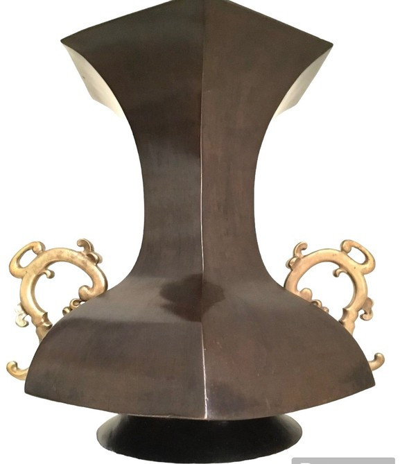 Bronze Vase With Patina, Japan, Meiji-photo-2