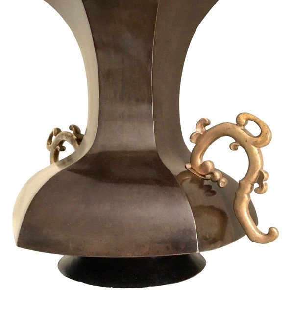 Bronze Vase With Patina, Japan, Meiji-photo-5