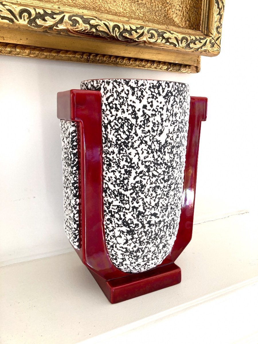 Ceramic Vase, Circa 1930, Paul Milet (1870-1950) For The Manufacture De Sèvres-photo-4