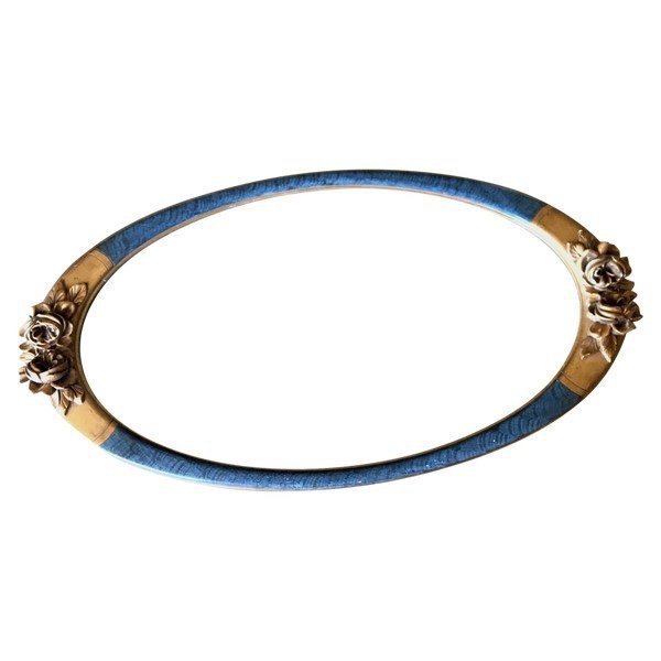 Miroir en bois peint et stuc, Période Art Déco-photo-5