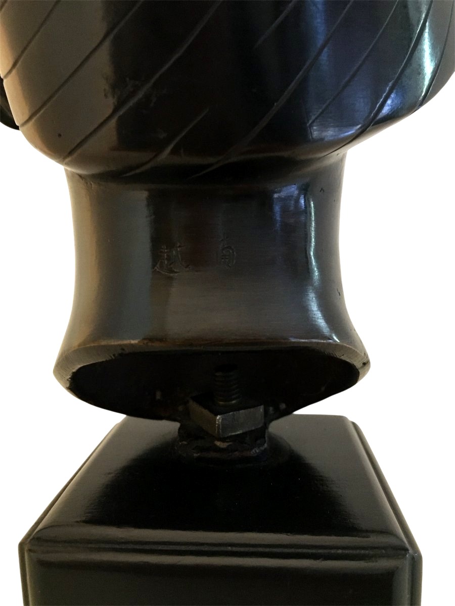 Black Patina Bronze, Vietnamese Subject, 1940s/1950s-photo-8