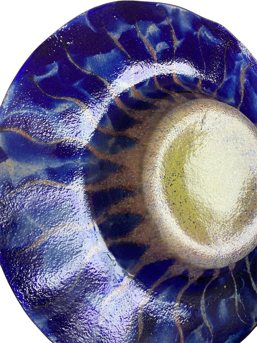 Murano – Large Centerpiece With Wavy Edge, 46 Cm-photo-6