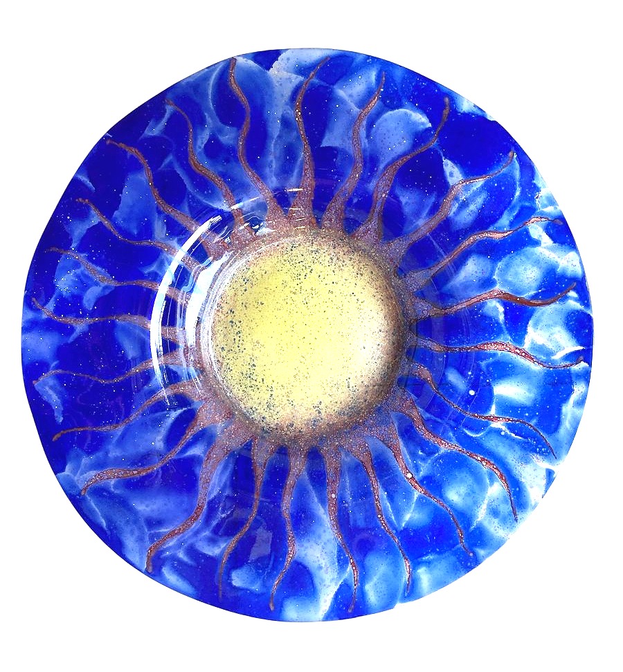 Murano – Large Centerpiece With Wavy Edge, 46 Cm