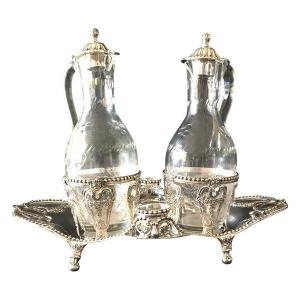 Silver Cruet, Master Goldsmith Jacques Antoine Félix Imberty, Louis XVI