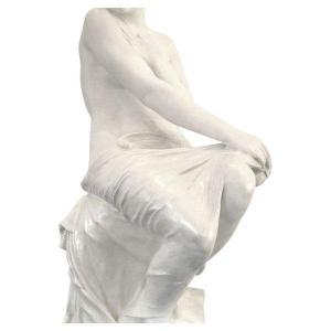 Sculpture en Terre Cuite, Femme Nue, de Paul Hippolyte Delaroche