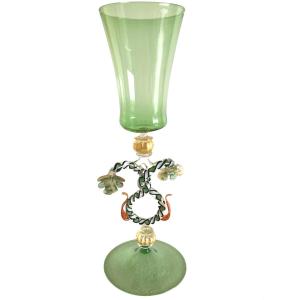 Murano Glasses, Set Of 4, Venice Circa 1970