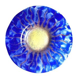 Murano – Large Centerpiece With Wavy Edge, 46 Cm