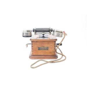 Téléphone De Type Marty Vers 1910 - Burgunder Fabricant