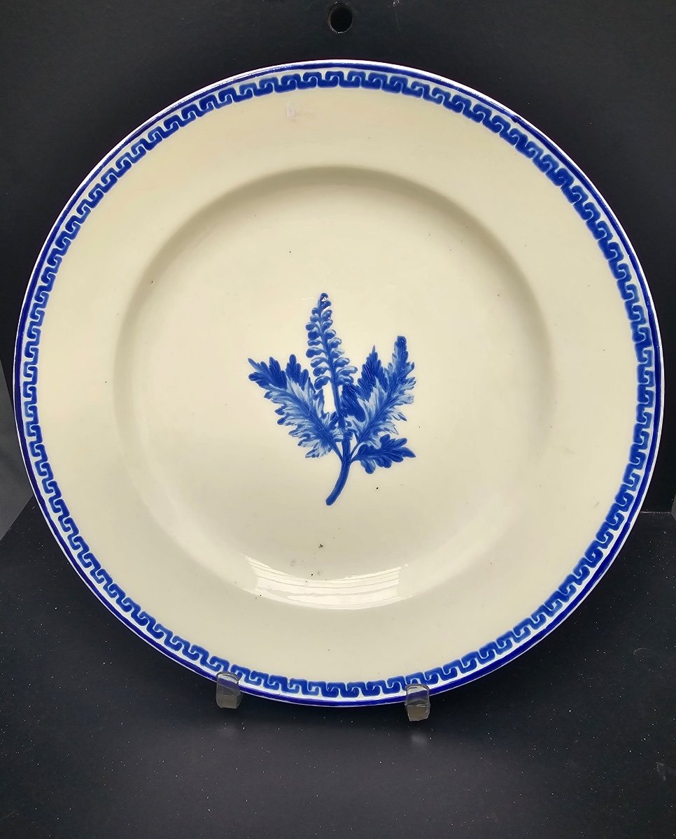 Tournai Porcelain Herbarium Decor Plate
