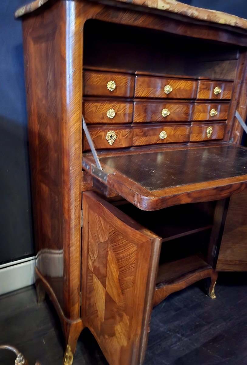 Small Louis XV Secretary-photo-4