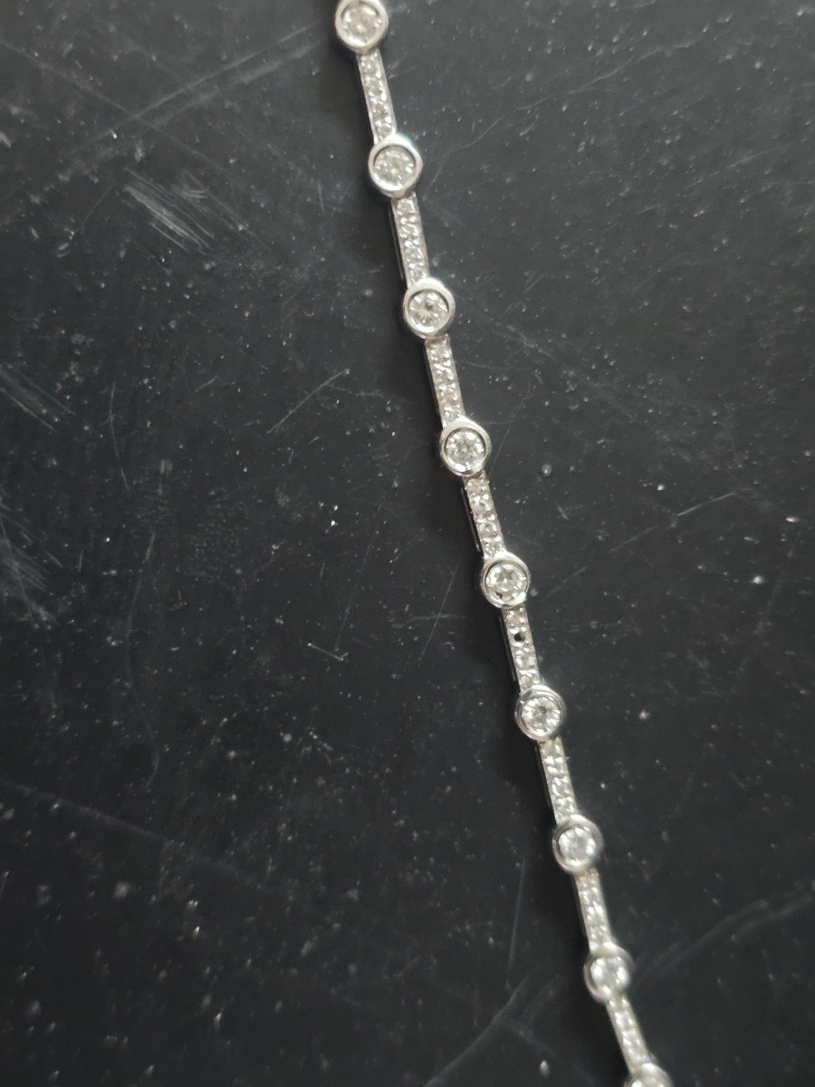 Collier or blanc 18k-photo-4