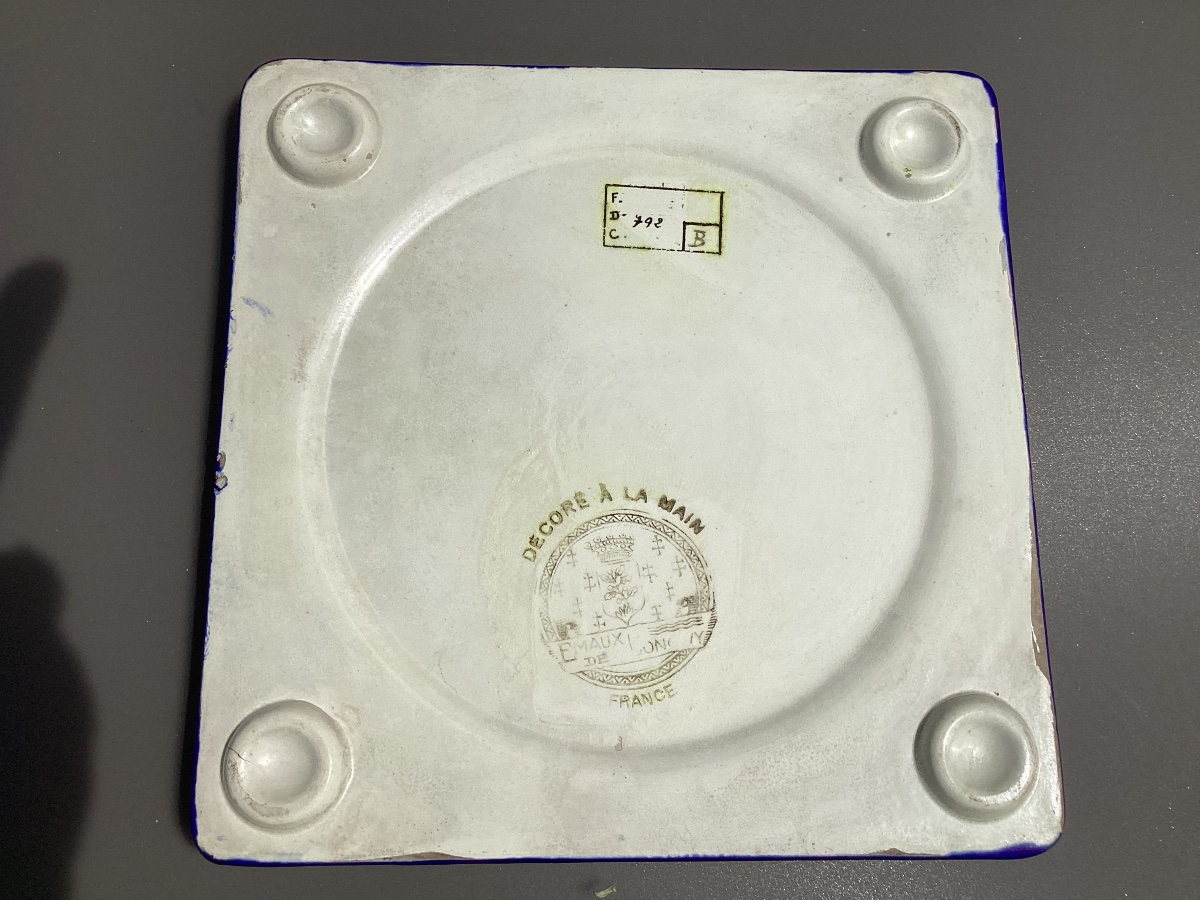 Longwy Earthenware Trivet-photo-2