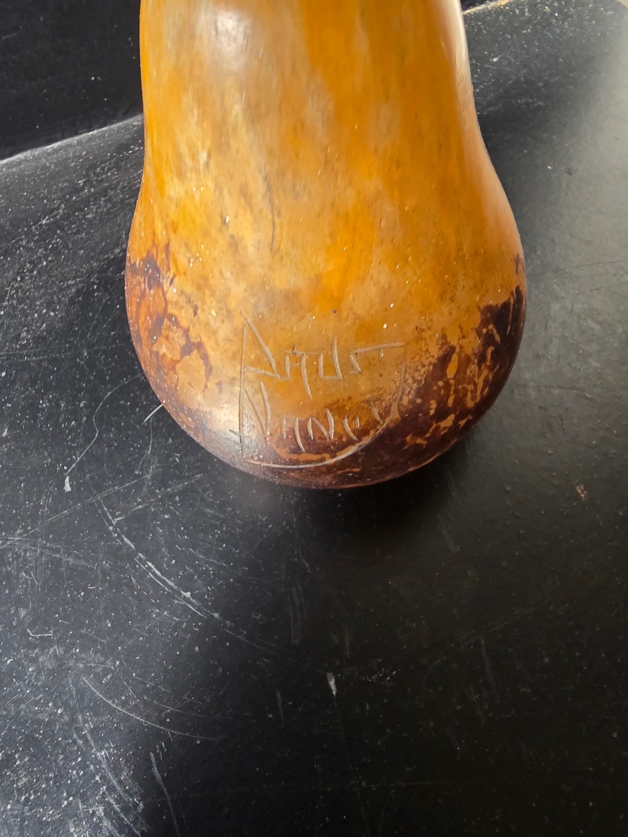 Vase pâte de verre -photo-2