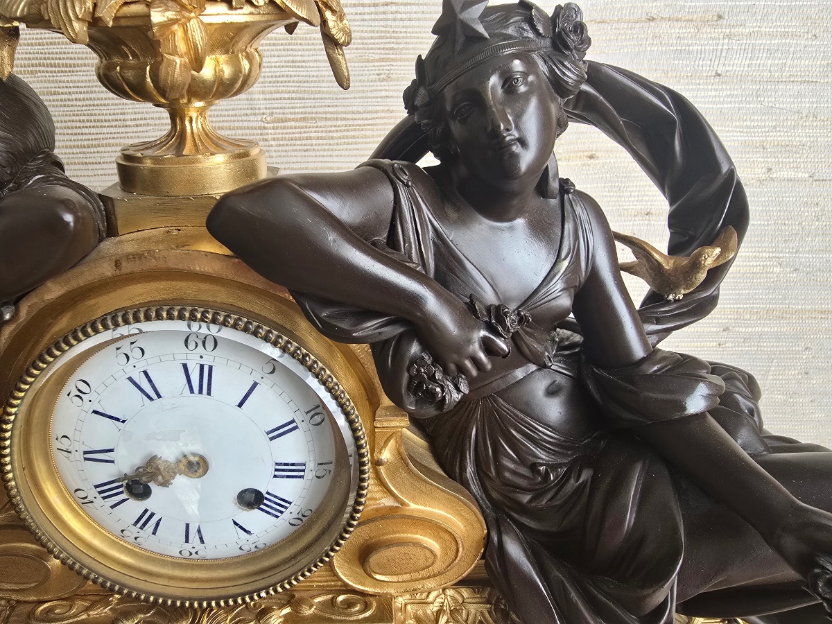 19th-century French Mantel Clock-photo-1