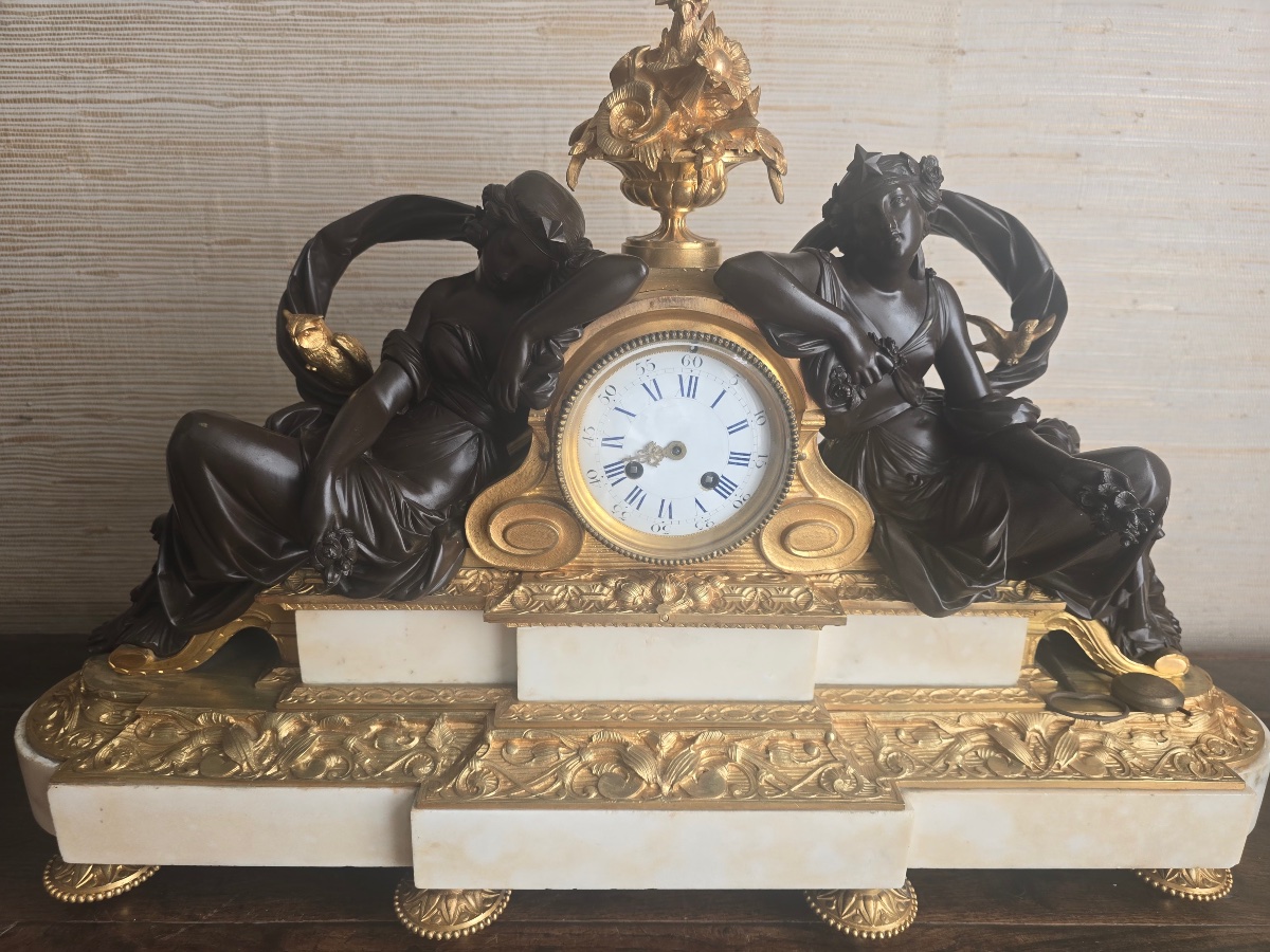 19th-century French Mantel Clock