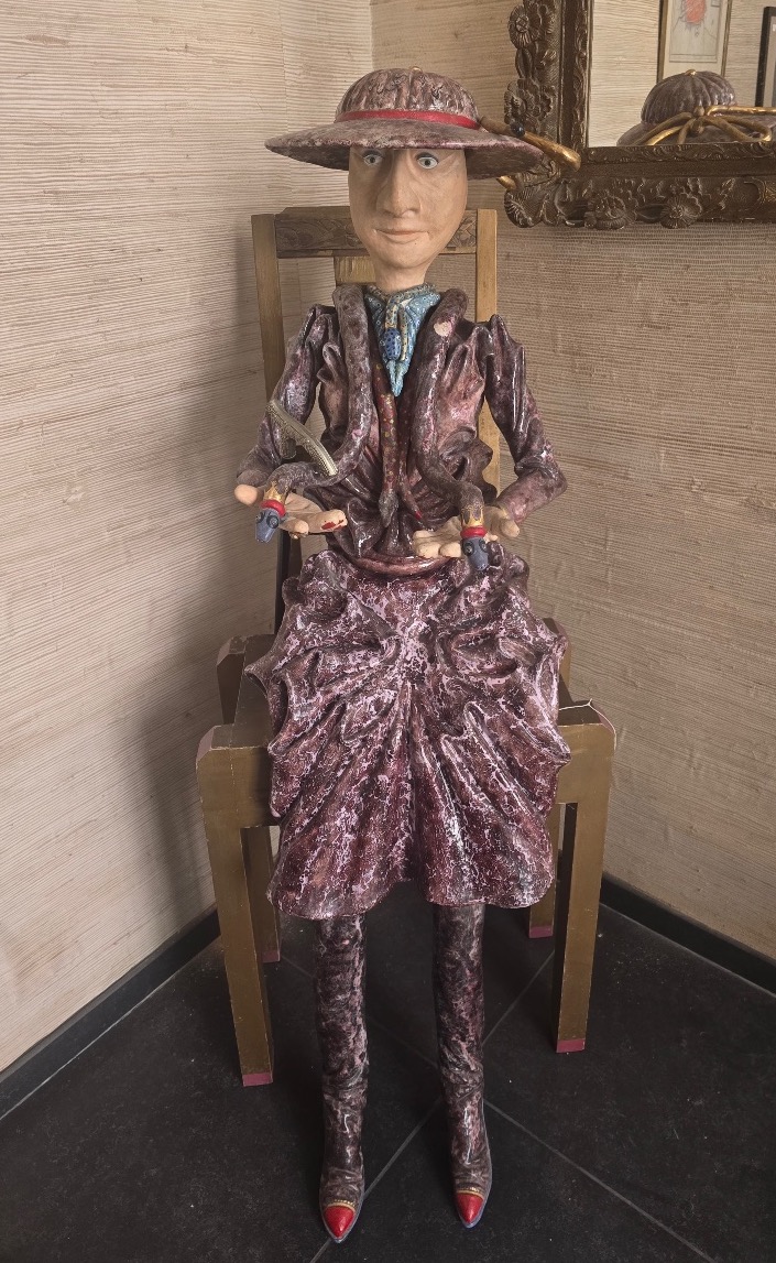 Sculpture en céramique d’Olivier Leloup 