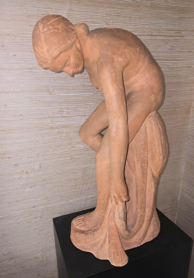 Sculpture en terre cuite