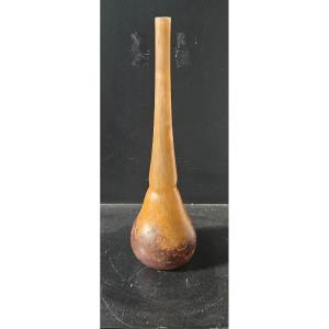 Vase pâte de verre 