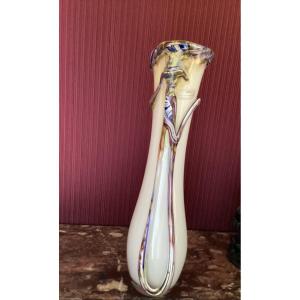 Vase en verre Leloup