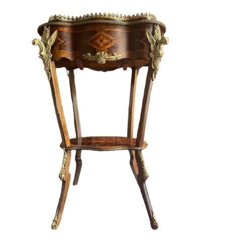 Inlaid Napoleon III Style Plant Holder Or Cooler