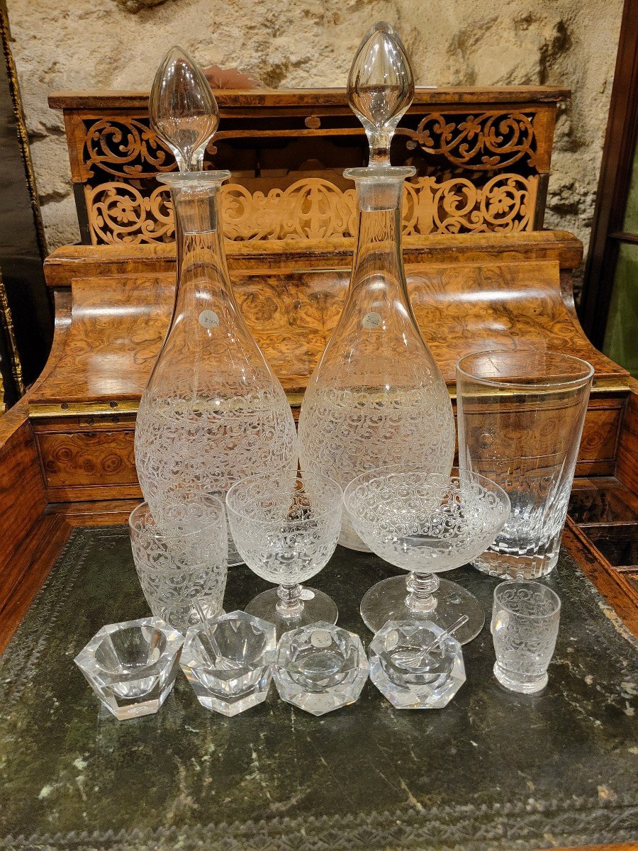 Ensemble Baccarat (45 Pièces + 2 Carafes)-photo-3