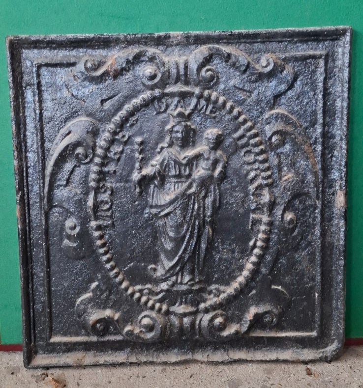 "notre Dame d'Orval" Fireplace Plate
