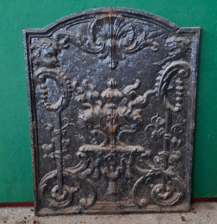 Fireplace Plate "with Shell"