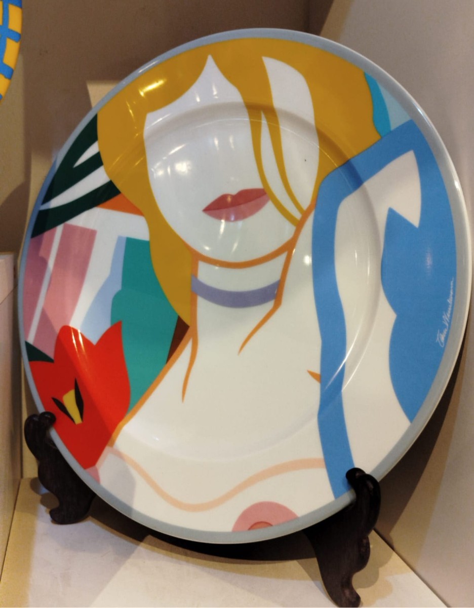 Decorative Plate – Tom Wesselmann – Pop Art Limited Edition-photo-3
