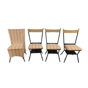 Lot de 4 chaises Conçue Par Elisabeth Garouste Et Mattia Bonetti Edition Galerie Avant Scène