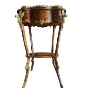 Inlaid Napoleon III Style Plant Holder Or Cooler