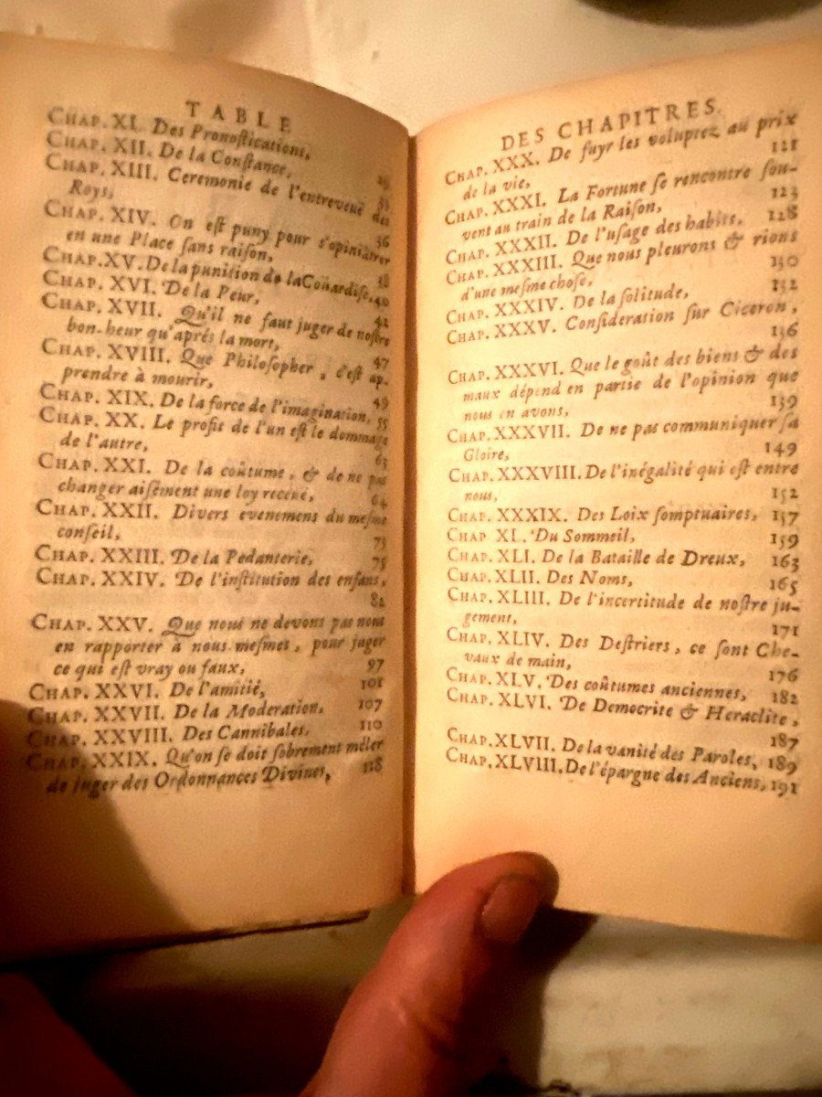 From 1672. In The Cipher Of Mr De Villeneuve: “spirit Of The Essays Of Michel Seigneur De Montaigne”-photo-2