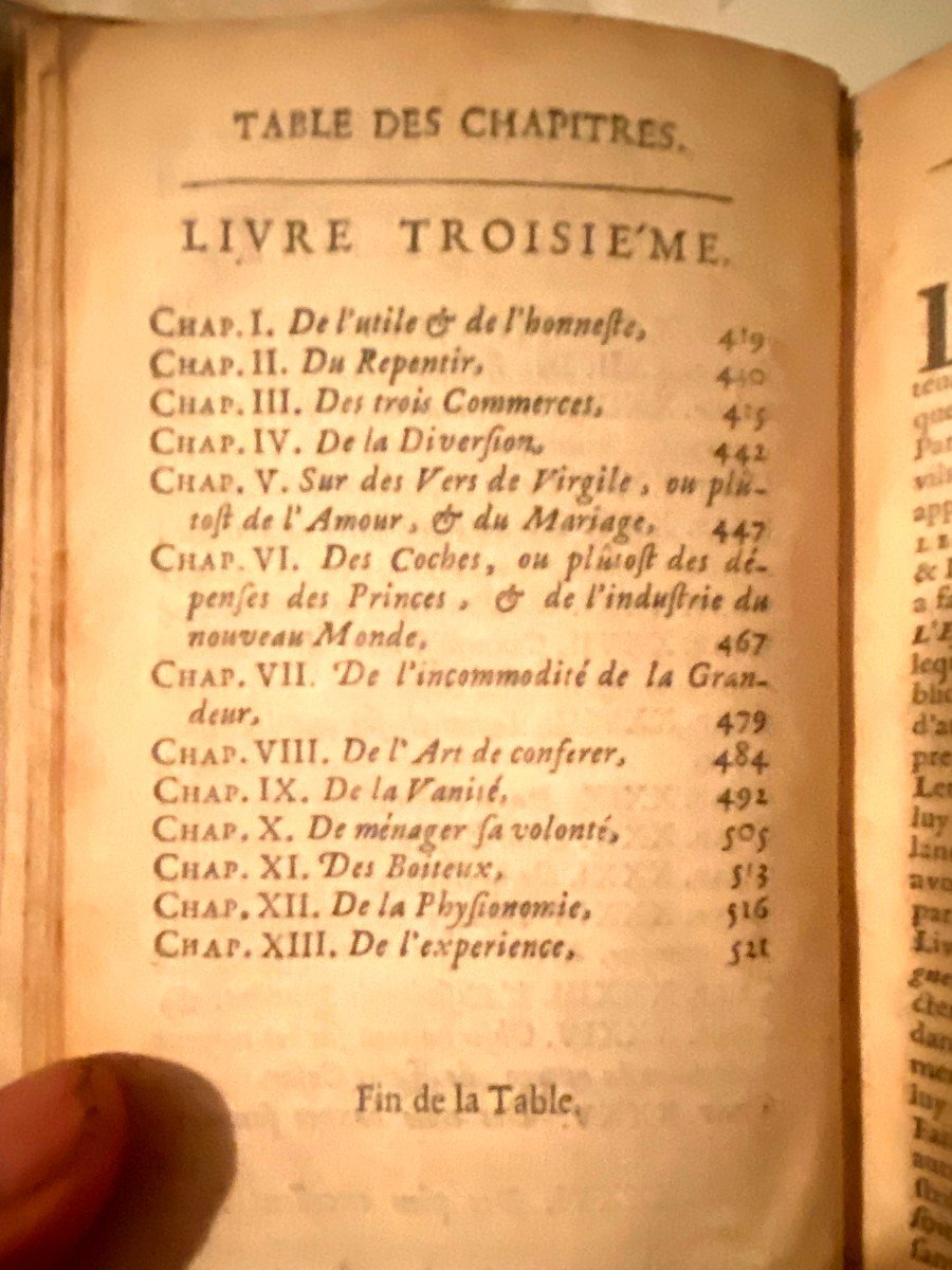 From 1672. In The Cipher Of Mr De Villeneuve: “spirit Of The Essays Of Michel Seigneur De Montaigne”-photo-4