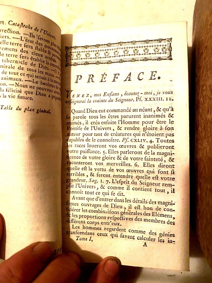 Belle Série De 3 forts Volumes In 12 : l'Auteur De La Nature , Paris 1782 . A Clément De Boissy.-photo-7