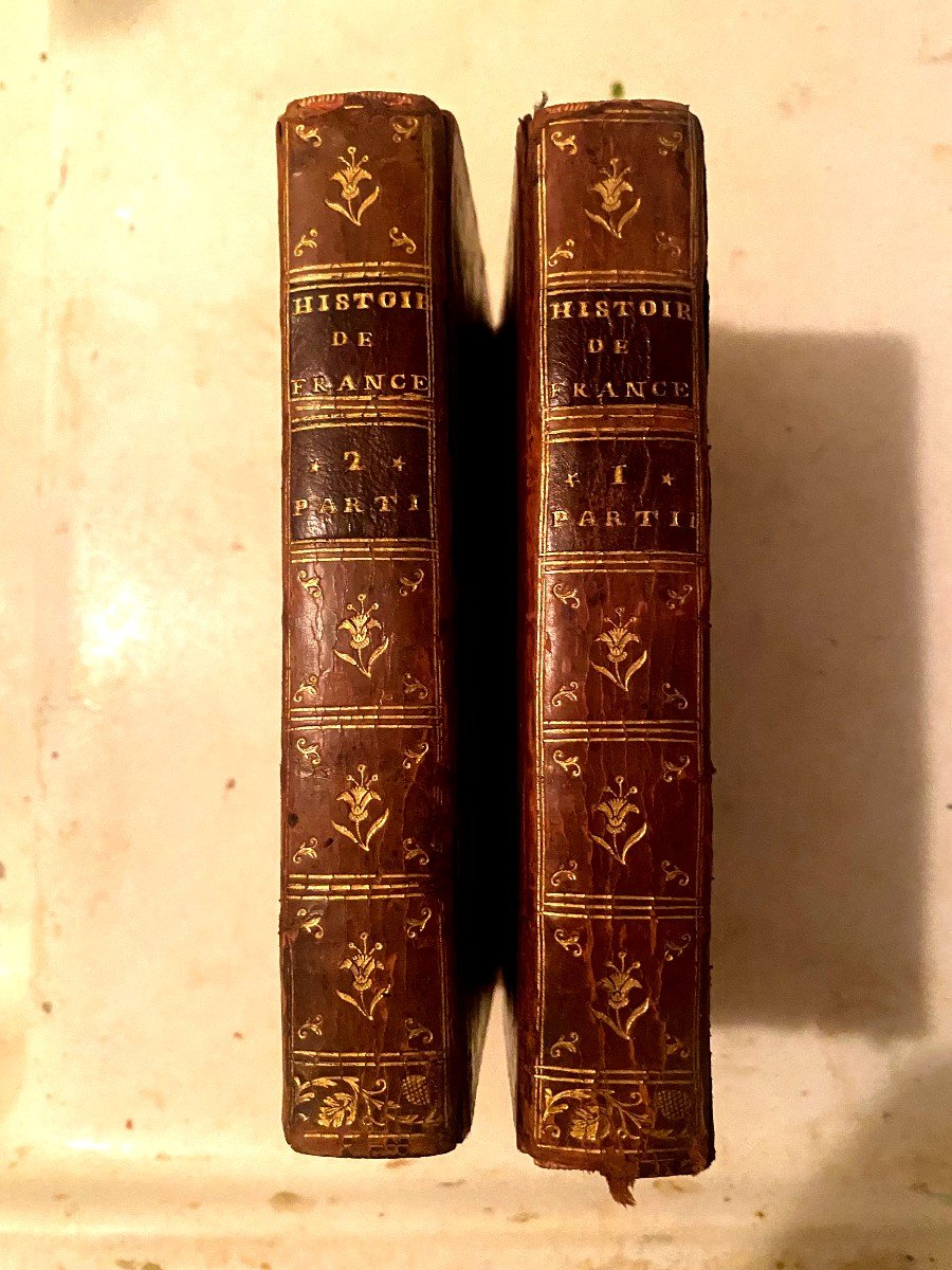 2 Volumes 1761, "new Chronological Summary Of The History Of France" By President Hénault