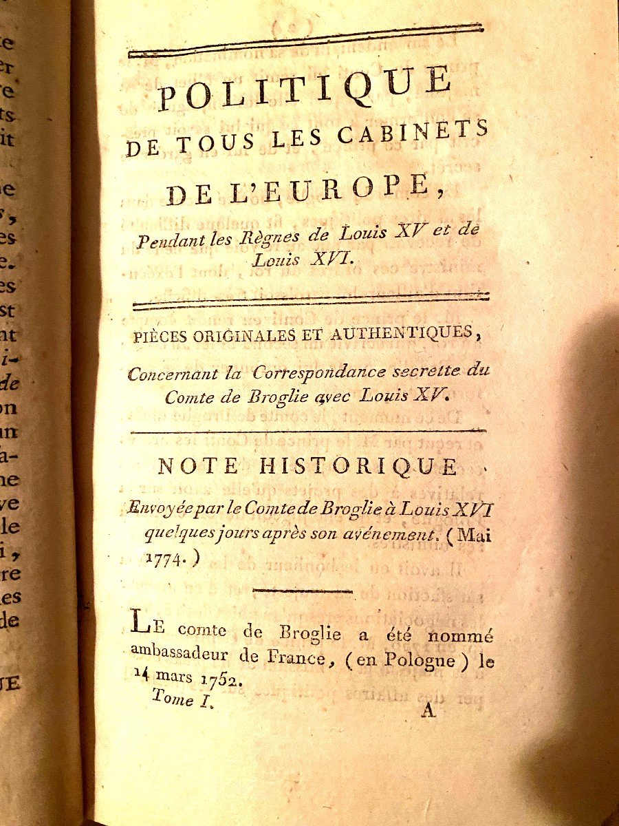 Politics Of All The Cabinets Of Europe During The Reigns Of Louis XV And Louis XVI, 1793-photo-3