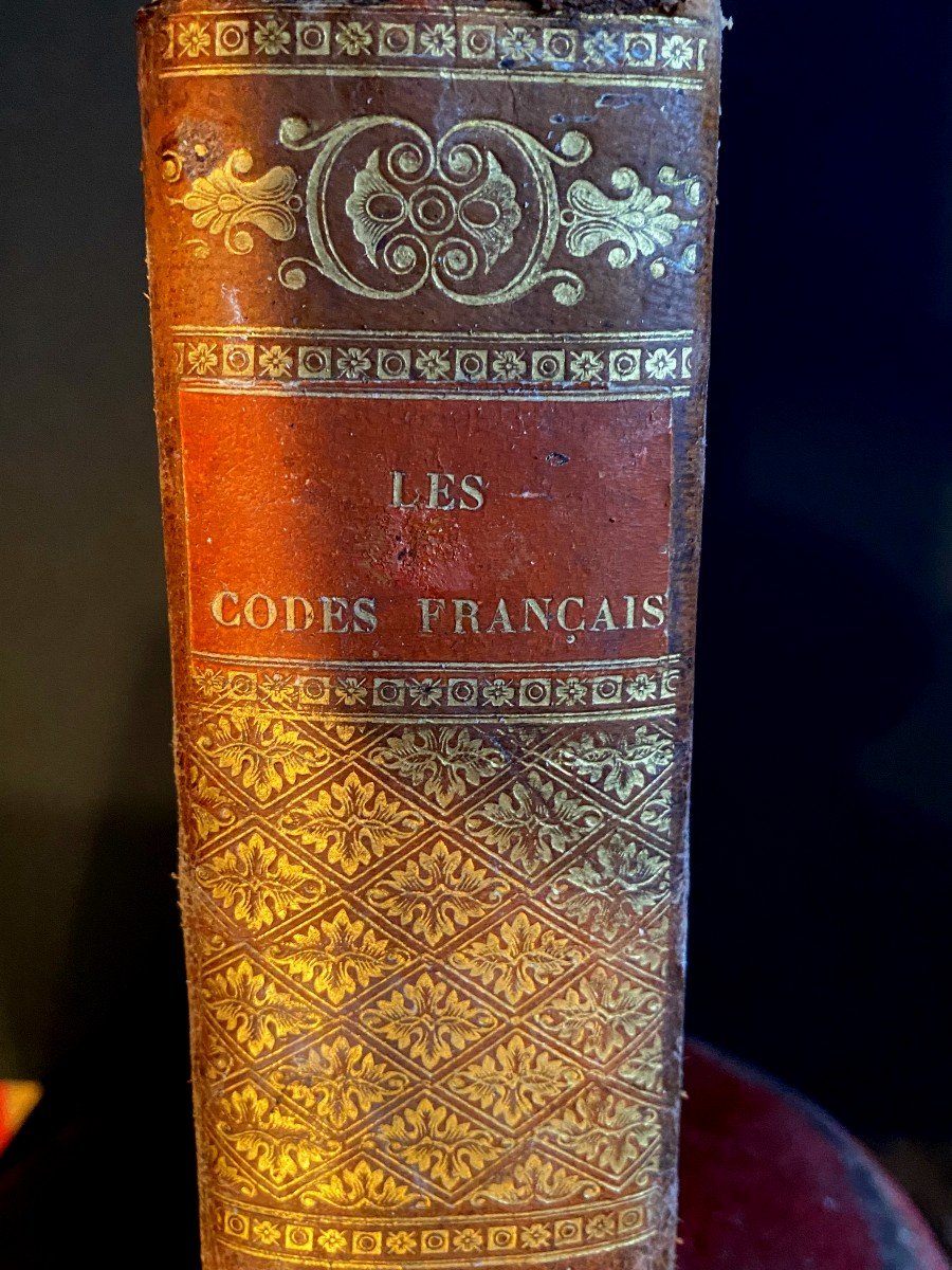 Nice Volume In 16 Of All The Codes Of The French In Toulouse 1838-photo-2