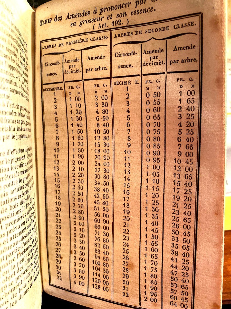 Nice Volume In 16 Of All The Codes Of The French In Toulouse 1838-photo-5