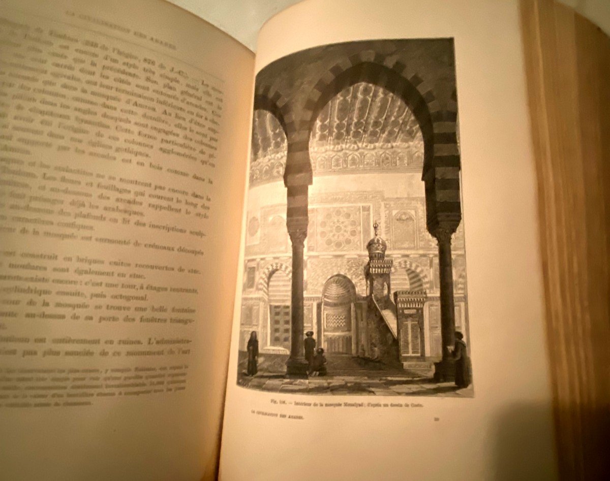 La Civilisation Des Arabes Par Firmin Didot 1884  , Le Dr Gustave Le Bon , Belles Illustrations-photo-5