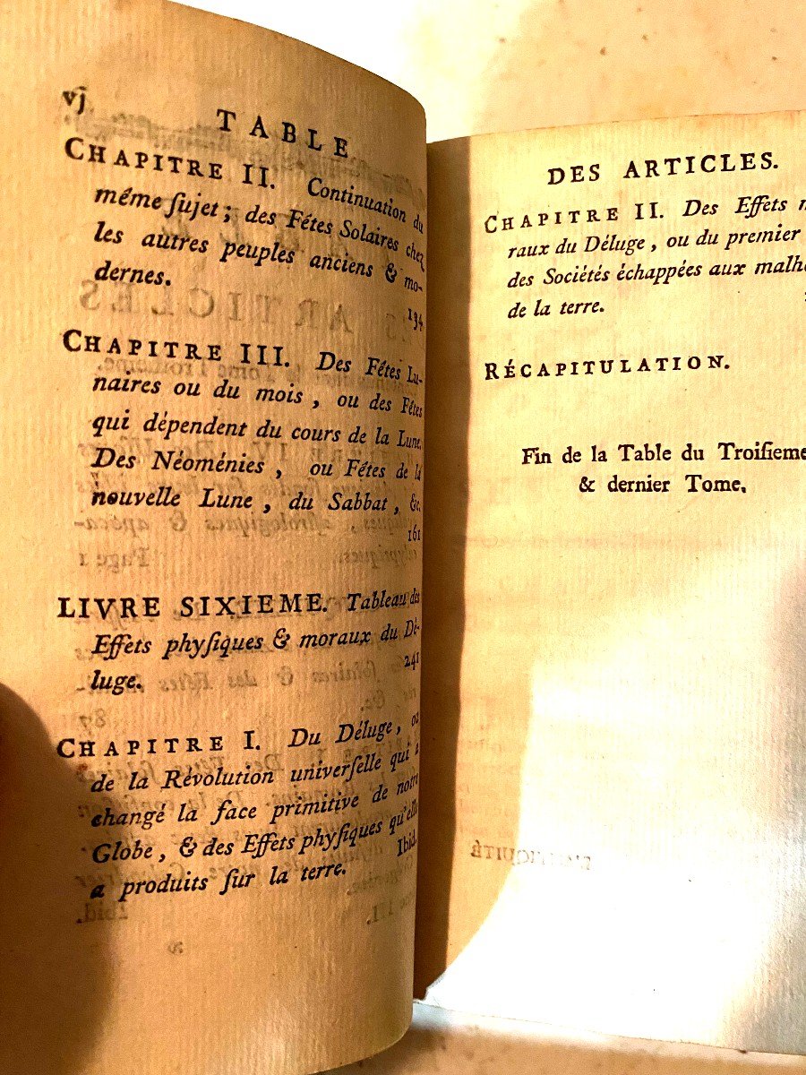 " l'Antiquité Dévoilée Par Ses Usages" Trois Volumes In 12, Par Feu M. Boulanger Amsterdam 1772-photo-6