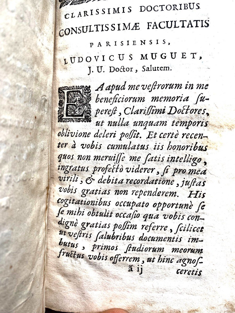 Les Institutions De Justinien Divisées En 4 Livres, En Deux Tomes Petits In 12 à  Parisiis 1713-photo-2